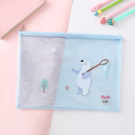 A5 Cute Cartoon Animal Design Zip Case Cases One Dollar Only