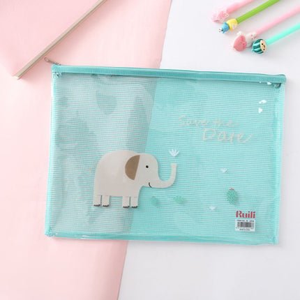A5 Cute Cartoon Animal Design Zip Case Cases One Dollar Only