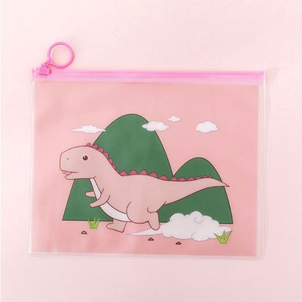 Cute Cartoon Dinosaur Zip Case Cases One Dollar Only