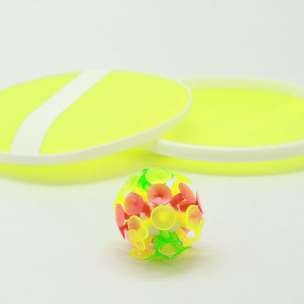 2pc Catching Disc and Suction Ball Game Set (Assorted) Games and Toys One Dollar Only