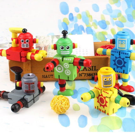 Wooden Toy Robot Games and Toys One Dollar Only