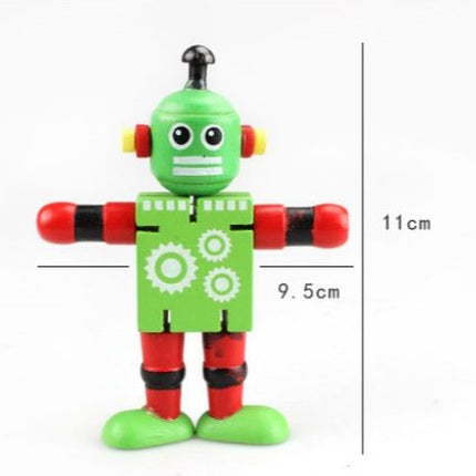 Wooden Toy Robot Games and Toys One Dollar Only