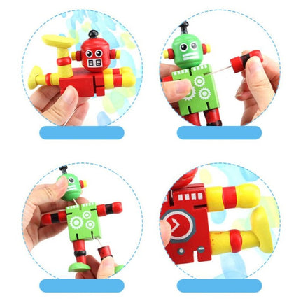 Wooden Toy Robot Games and Toys One Dollar Only