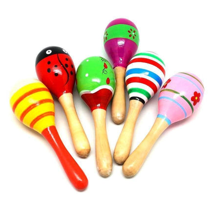 Full Size Wooden Maracas Games and Toys One Dollar Only