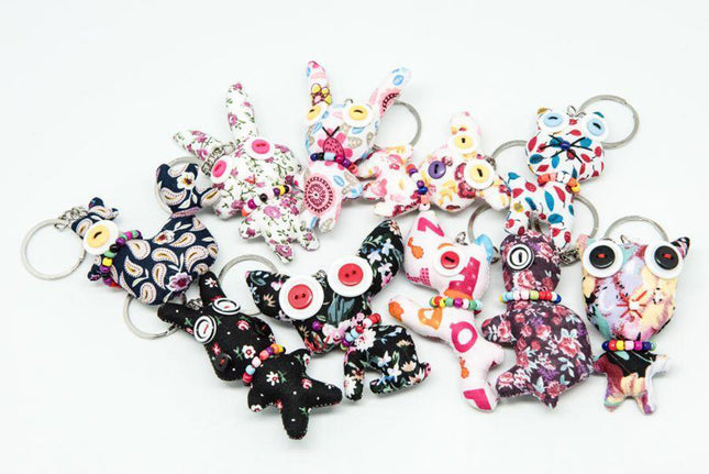 Little Cute Animals Keychain Key Chains One Dollar Only