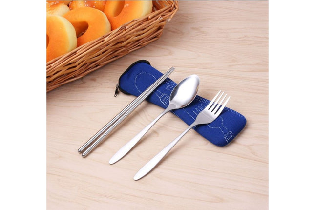 Cutlery Set with Case Personal Care One Dollar Only