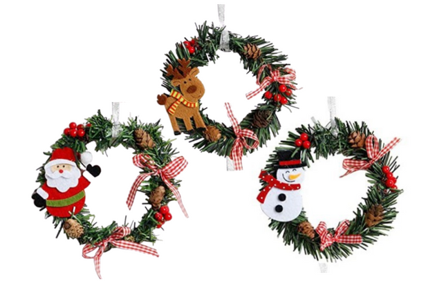 Christmas Wreath Seasonal One Dollar Only