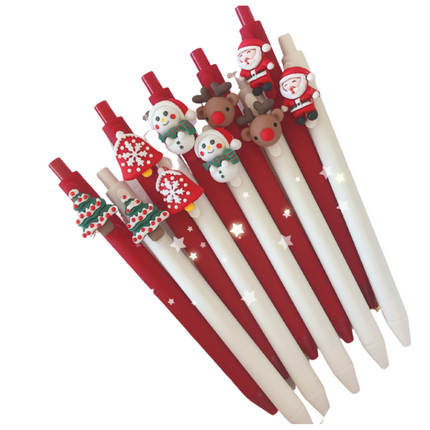 Christmas Design Gel Pen Seasonal One Dollar Only