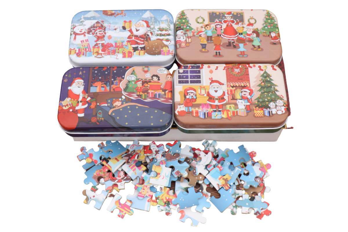 Christmas Theme Jigsaw Puzzle Seasonal One Dollar Only