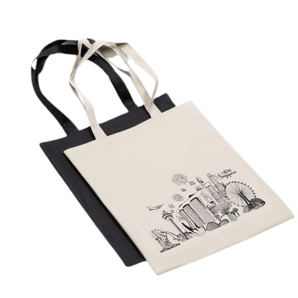 Singapore Design 600D Tote Bag Bags One Dollar Only
