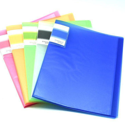 Translucent cover 10 sheet clearholder Files and Folders One Dollar Only