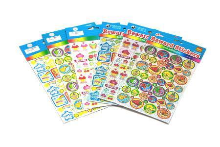 Glitter Motivational Stickers (Pack of 5 Sheets) Stickers One Dollar Only