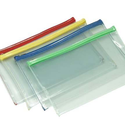 Premium Ultra Thick Transparent Zipper Case A5 Cases One Dollar Only