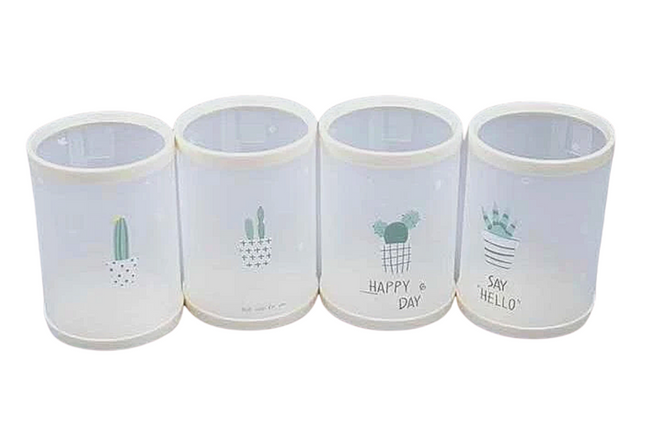 Cactus DIY Design Pen Holder Everyday Stationery One Dollar Only
