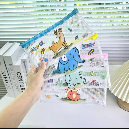 Transparent Animal Zip Case Cases One Dollar Only