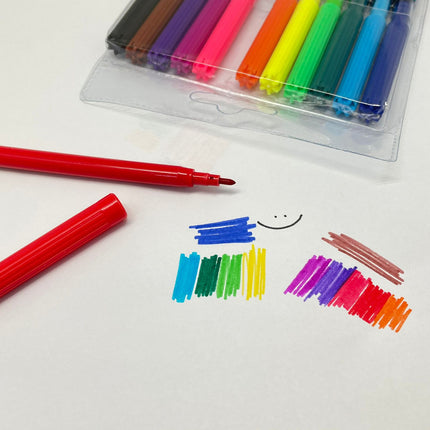 12 Colour Magic Pen Set Colouring Materials One Dollar Only