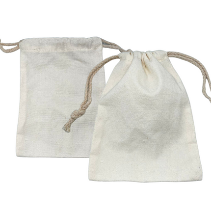Cotton Canvas Drawstring Bag Bags One Dollar Only
