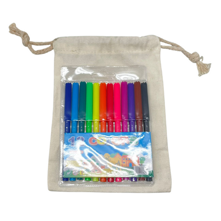 Cotton Canvas Drawstring Bag Bags One Dollar Only