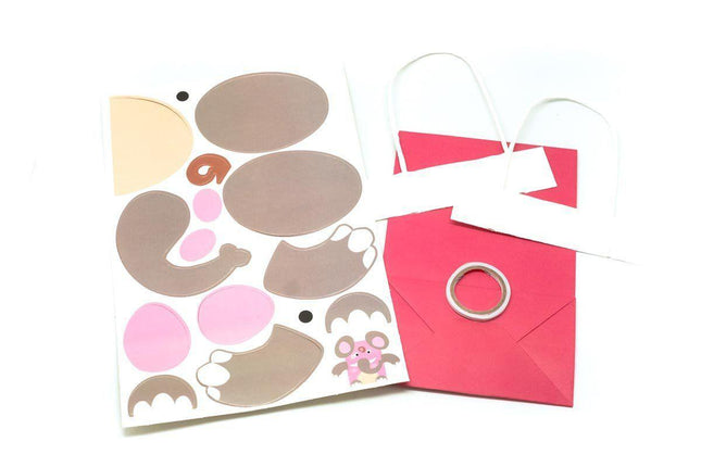 DIY Animal Designs Paper Bag Bags One Dollar Only