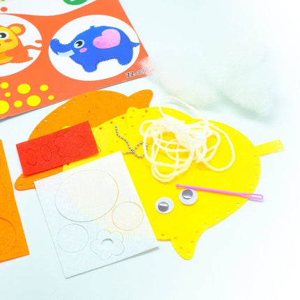 DIY Felt Animal Keychain Key Chains One Dollar Only
