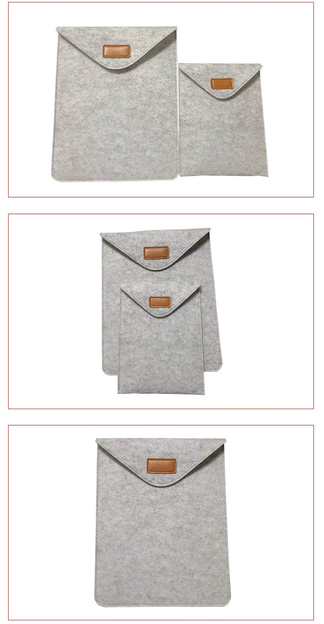 10.2 Inches Felt iPad Sleeve Bags One Dollar Only