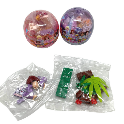 Girl Themed Building Block Capsule Toys Games and Toys One Dollar Only