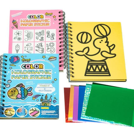 Holographic Sticker DIY Activity Book Stickers One Dollar Only