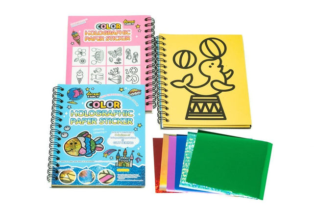 Holographic Sticker DIY Activity Book Stickers One Dollar Only