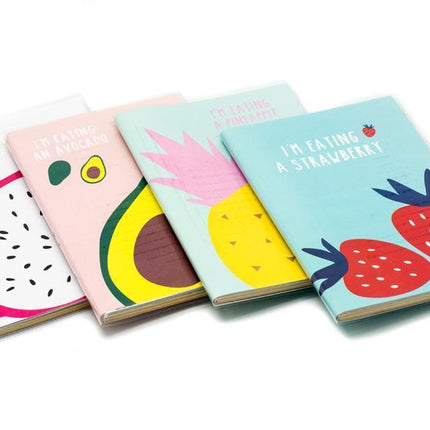 Large Monthly Notebook Planner Fruit Theme Notebooks One Dollar Only