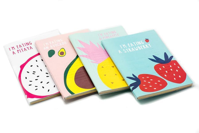 Large Monthly Notebook Planner Fruit Theme Notebooks One Dollar Only