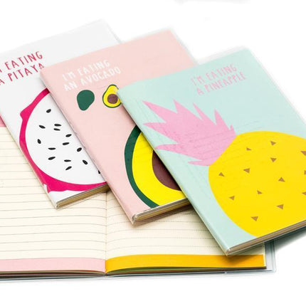 Large Monthly Notebook Planner Fruit Theme Notebooks One Dollar Only
