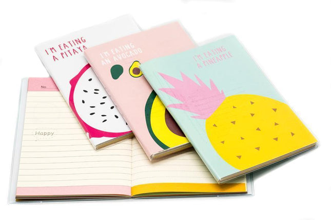 Large Monthly Notebook Planner Fruit Theme Notebooks One Dollar Only