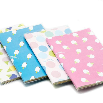 Large Monthly Notebook Planner Ice Cream Theme Notebooks One Dollar Only