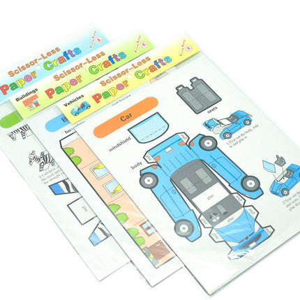 Paper 3D Fold-it-Yourself Craft Model Art Craft & D.I.Y One Dollar Only