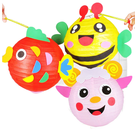 DIY Paper Lantern Art Craft & D.I.Y One Dollar Only