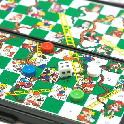 Portable Magnetic Snakes and Ladders Games and Toys One Dollar Only