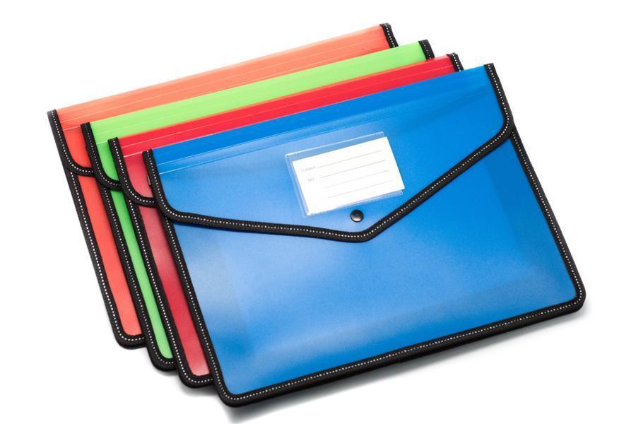 Premium A4 Folder with Expandable Sides Files and Folders One Dollar Only