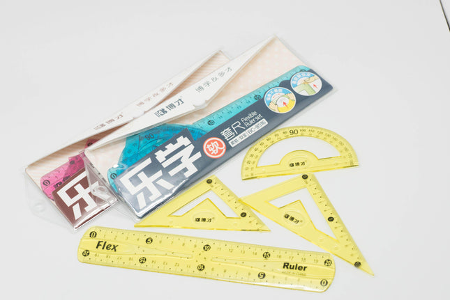 Premium Geometry Set (Assorted) Stationery Set One Dollar Only