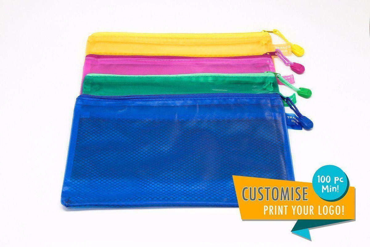 PVC Zip Case with Divider (A5) Cases One Dollar Only
