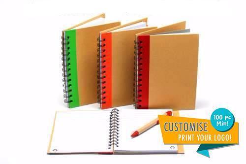 Ring Bound Recycled Notebook with Pen Notebooks One Dollar Only