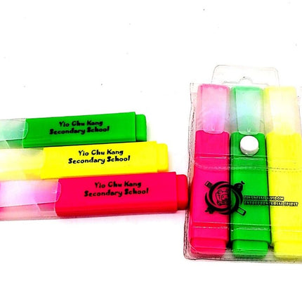 Set of 3 Highlighters Everyday Stationery One Dollar Only
