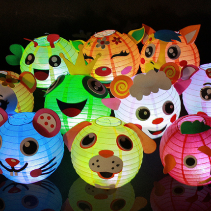DIY Paper Lantern Art Craft & D.I.Y One Dollar Only