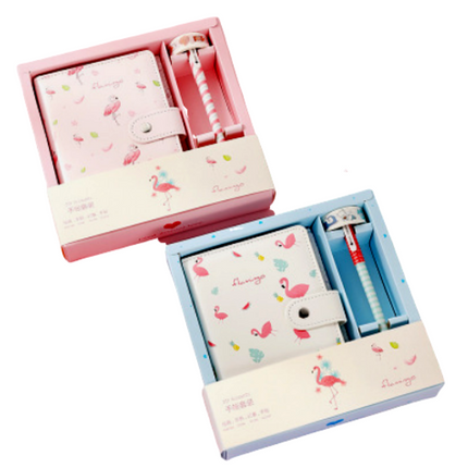 Flamingo Theme Gift Box Stationery Set One Dollar Only