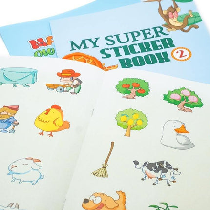 Sticker Activity Book Stickers One Dollar Only