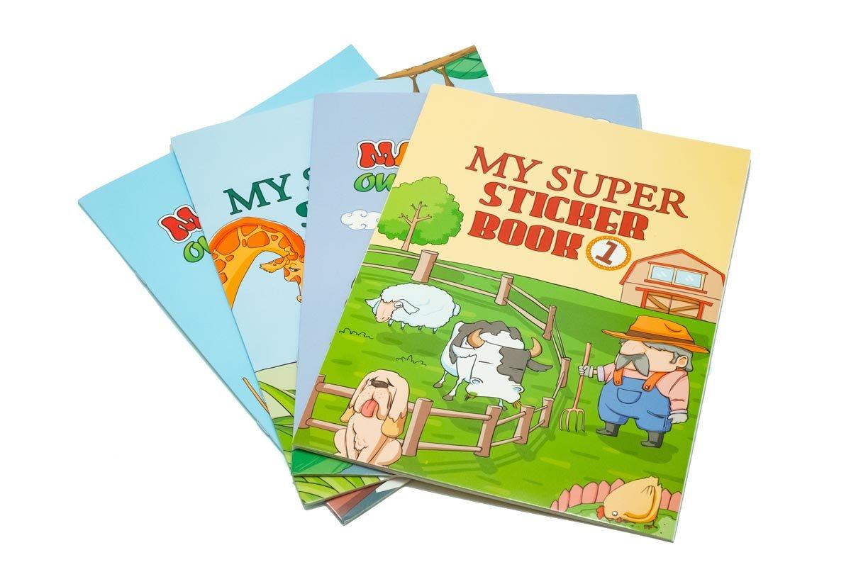 Sticker Activity Book Stickers One Dollar Only