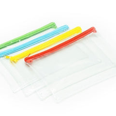 Transparent PVC A5 Zip Case Cases One Dollar Only