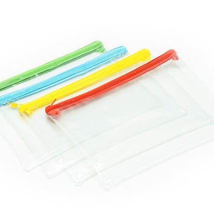 Transparent PVC A5 Zip Case Cases One Dollar Only