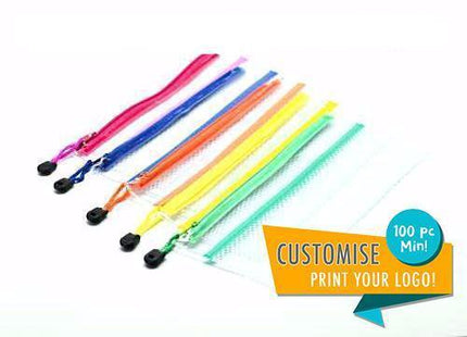 Transparent PVC ziplock pencil case Cases One Dollar Only