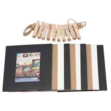 10pc Cardboard Photo Frame Gift Ideas and Novelties One Dollar Only
