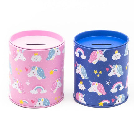 Unicorn Design Coin Box Gift Ideas and Novelties One Dollar Only